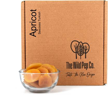 The Wild Pep Co. 100% Pure Natural Permium Quality Plain ( Kubani ) Apricots