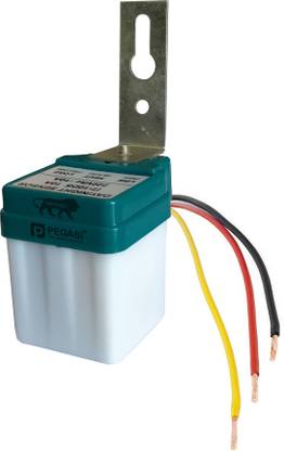 PEGASI 220 V Auto Day/Night On & Off Photocell LDR Sensor Switch Water Proof Smart Switch
