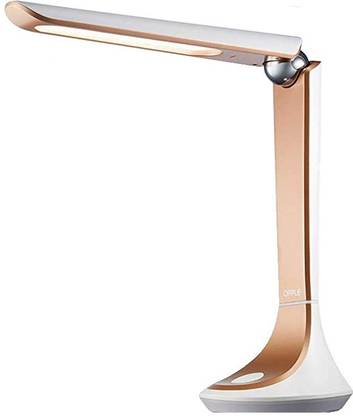 OPPLE 5W Led Desk Lamp, Flicker Free Table Lamp, Rechargable & Long Battery Backup. 3Brightness Levels Model, Touch Control Table Lamp