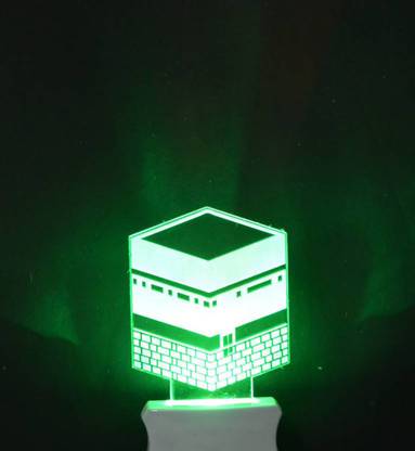 Meteor The Building 3D illusion Night Lamp is Extremely cool and 3D illusion Design Night Lamp (12 cm, Clear) Night Lamp