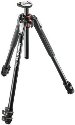 MANFROTTO MT190XPRO3 3 Section Aluminum Tripod Legs with Q90 Column (Black) Tripod