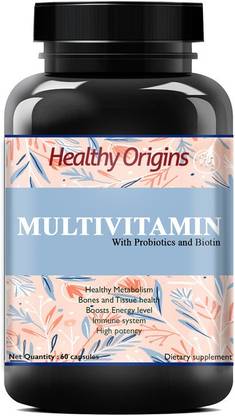 Healthy Origins Multivitamin for men, Multivitamin, Multivitamin Capsules