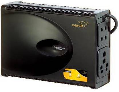 V-Guard VG CRYSTAL UP TO 50 INCHAS TV(BLACK) VOLTAGE STABILIZER