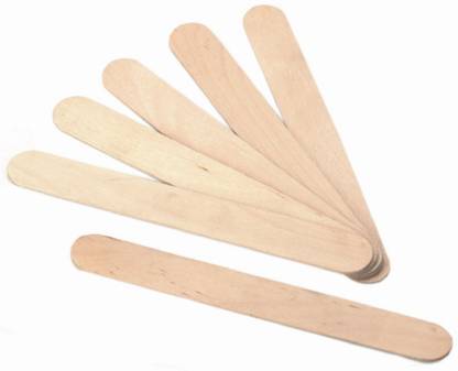Kala Decorators 1000 Pc Best Quality Natural Wooden Ice Cream Sticks,Candy Stick For HobbyCrafts,Project Work