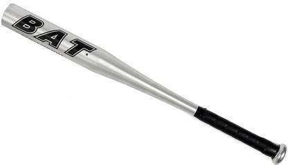 DSPKA Aluminium Base Ball Bat International Standards Silver Baseball Bat Size-34 Aluminium Baseball  Bat For 15+ Yrs