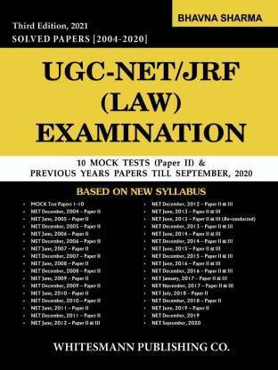 Ugc-Net/jrf Law Examination