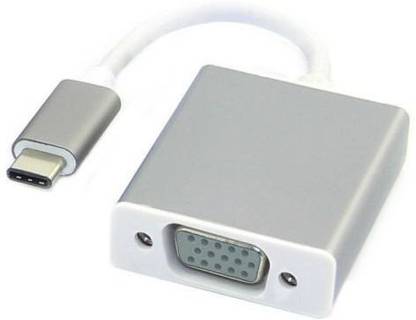 Q3tec VGA Cable 0.2 m USB 3.1 Type C USB-C to VGA Female Cable Adapter Hub