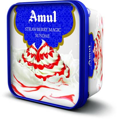 Amul Strawberry Sundae Magic