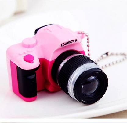 UFOkart Mini Camera Keychain - Gift for Photography Lovers LED and Sound Key Chain