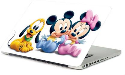 PrintHunt Design Mickey Mouse laptop skin 15.6 Inchers decal Mickey Mouse laptop stickers-02 Vinyl Laptop Decal 15.6