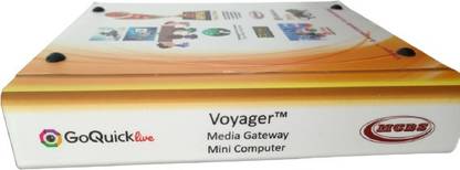 Voyager Mini Computer PC - 3GHz 64-bit Linux-Android-Win, 3GHz: Quad Core 2GHz + GPU 1GHz, 0 GB Graphics Card, 2 GB DDR3, 16 GB RAM Mini PC