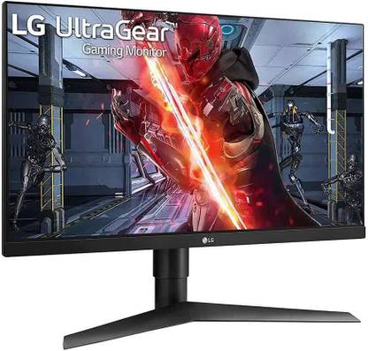 LG 68.58 cm (27 inch) Full HD IPS Panel Gaming Monitor (Ultragear 68.5 cm (27-inch) 27GL650F - IPS FHD, G-Sync Compatible, HDR 10, Gaming Monitor with Display Port, HDMI x 2, Height Adjust & Pivot Stand, 144Hz, 1ms - 27GL650F (Black))