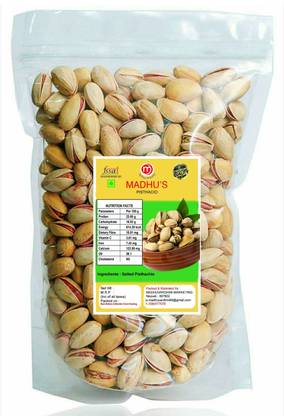 Madhus Pistha 250gm (pisthachios) Pistachios