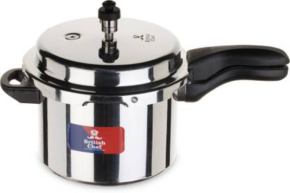 British Chef 5 L Outer Lid Induction Bottom Pressure Cooker