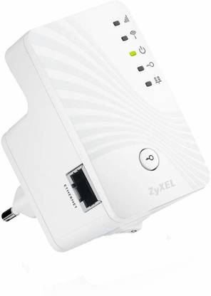 Zyxel Wireless N300_N Range (WRE2205 v2) WiFi Range Extender 2.1 GHz 300 Mbps Wifi Speed Single Band Internal Antenna Access Point Mode