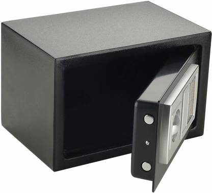 DRMS STORE Digital Electronic Safe Locker/ Safe Box/ Tijori with Key and Password Security for Homes, Shops, Offices Safe Locker