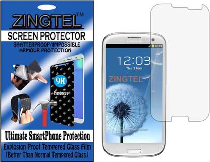 ZINGTEL Tempered Glass Guard for SAMSUNG GALAXY S3 NEO I9300I (Flexible, Unbreakable)