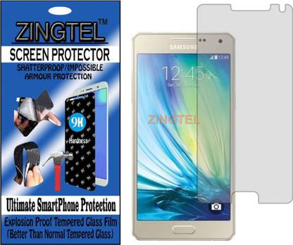 ZINGTEL Tempered Glass Guard for SAMSUNG A5 (Flexible, Unbreakable)