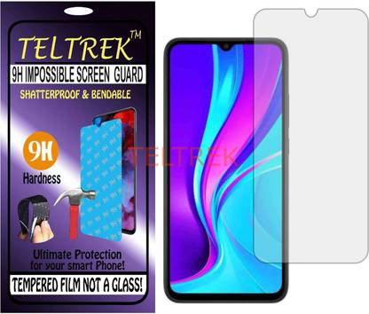 TELTREK Tempered Glass Guard for MI 9 (Flexible, Unbreakable)