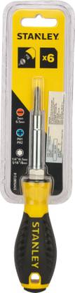 STANLEY 6 - WAY Standard Screwdriver