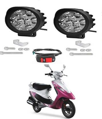 THE ONE CUSTOM FOG LAMP KIT 9 LED CAP 184 Fog Lamp Motorbike LED (12 V, 15 W)