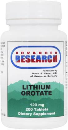 NCI Advanced Research (Dr. Hans Nieper) Lithium Orotate 120 mg