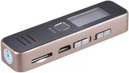 TFG SK-007 Mini Professional Digital Audio Voice Recorder Support Sound playback with Speaker for Meeting (1.2 inch Display) (micro SD card is not included) NA Voice Recorder