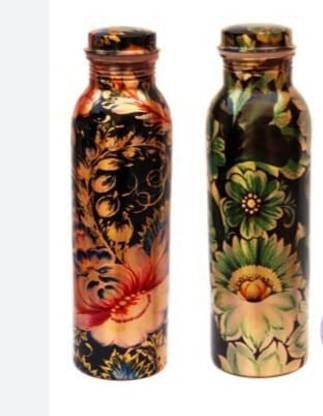 Orectic by ORECTIC Copper Designer Printed Bottles 500 ml Bottle
