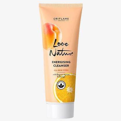 Oriflame Sweden Love nature Energising Cleanser with Organic Apricot & Orange