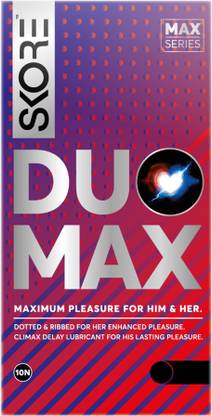 SKORE DuoMax | Dotted and Ribbed Condom