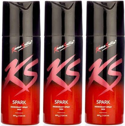 Kamasutra KS Spark Spark Spark Deodorant Spray  -  For Men