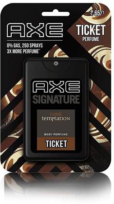 AXE Signature Ticket, Dark Temptation Pocket Perfume  -  For Men