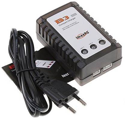 Robotronics B3 RC LiPo 2S-3S Battery Balancer Charger 7.4-11.1V RC Pro Compact Charger B3AC Power Supply Electronic Hobby Kit
