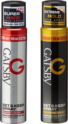 GATSBY Super Hard And Extreme Hold Hair Spray