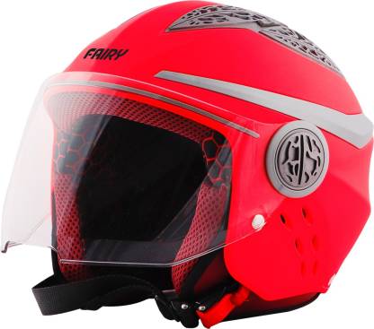 Steelbird Fairy Specially Designed ISI Certified Helmet for Girls/Women's Motorbike Helmet