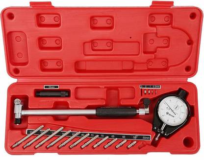 YUZUKI™ Dial Bore Gauge, 35-60 mm with Ceramic Anvils, Silver Bore Gauge