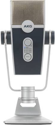 AKG Lyra Ultra-HD, Four Capsule, Multi-Capture Mode, USB-C Condenser for Calling, Recording and Streaming, WEB CONFERENCING & VOIP Microphone