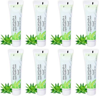 parasoft Dry skin cream ,Paraben free with added goodness of aloe vera | Works wonder for dry skin type | Non - greasy | Toxic free | Provides intense moisturization , 60g each (Pack of 8)