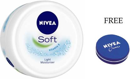 NIVEA Soft Moisturizing Cream 200ml + Free 20 ml