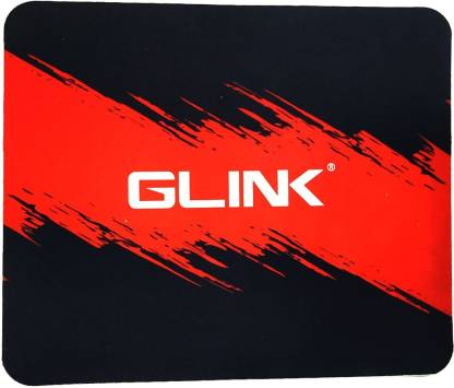 Glink gaming mouse pad red and black 24 x 21 cm Mousepad