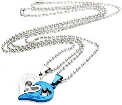FARID ENTERPRISES Silver Steel Pendant