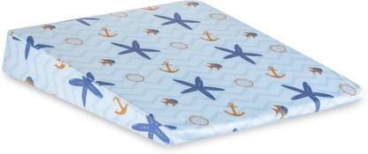 The White Willow Baby Crib Half Wedge Pillow Memory Foam Abstract Baby Pillow Pack of 1