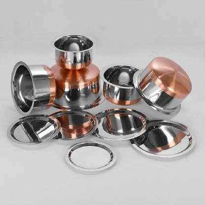 Mohan Handi 2.1 L, 1.8 L, 1.2 L, 1 L, 0.8 L with Lid