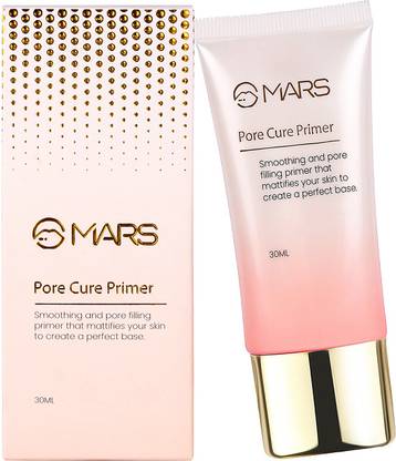 MARS Pore Cure Primer For Smoothing, Pore Filling & Perfect Base (T1) Primer  - 30 ml