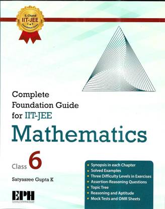Complete Foundation Guide For IIT-JEE Mathematics Class-6