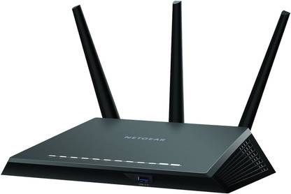 NETGEAR Nighthawk AC2300 Wireless Router 2.1 GHz 1900 Mbps Wifi Speed Dual Band External Antenna NA