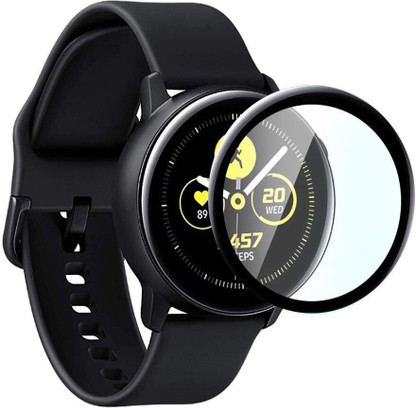 CallSmith Screen Guard for Samsung Galaxy Watch Active 140mm, Active 2 40mm,  Unbreakable Soft Fibre Glass Screen Protector - CallSmith : Flipkart.com