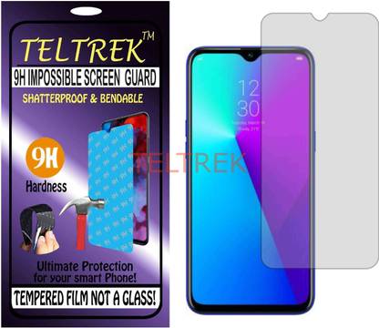 TELTREK Tempered Glass Guard for REALME 3I (Flexible, Unbreakable)