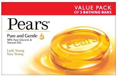 Pears 3 soaps each 125g
