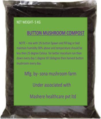 Sona mushroom fram Button mushroom compost Potting Mixture